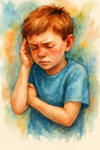 Autism therapy in Dubai – child showing sensory sensitivity